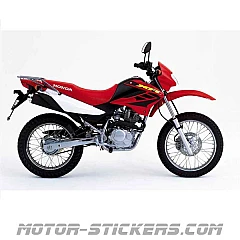 Honda XR 125L 2005 decals